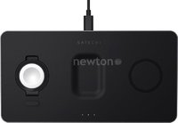 Зарядное устройство беспроводное зарядное satechi trio wireless charging pad купить по лучшей цене