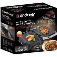 Электрогриль Endever Grillmaster 220 купить по лучшей цене