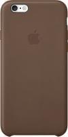 Чехол для телефона Apple iphone 6 leather case mgr22zm a коричневый купить по лучшей цене