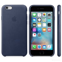 Чехол для телефона Apple leather case iphone 6s midnight blue купить по лучшей цене