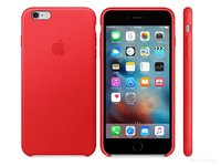 Чехол для телефона Apple leather case iphone 6s plus red купить по лучшей цене