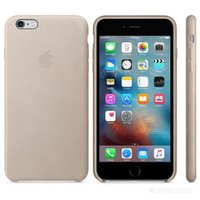 Чехол для телефона Apple leather case iphone 6s plus rose gray купить по лучшей цене