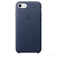 Чехол для телефона Apple leather case iphone 7 plus sea blue купить по лучшей цене