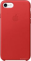 Чехол для телефона Apple leather case iphone 7 red mmy62 купить по лучшей цене