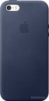 Чехол для телефона Apple leather case iphone se midnight blue mmhg2zm a купить по лучшей цене
