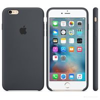 Чехол для телефона Apple silicone case iphone 6s plus charcoal gray купить по лучшей цене