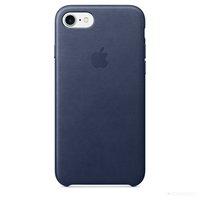 Чехол для телефона apple leather case iphone 7 plus midnight blue купить по лучшей цене