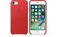 Чехол для телефона apple leather case iphone 7 plus red купить по лучшей цене