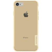 Чехол для телефона бампер nillkin tpu apple iphone 7 коричневый купить по лучшей цене