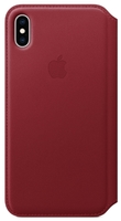 Чехол для телефона чехол apple leather folio iphone xs max red mrx32 купить по лучшей цене