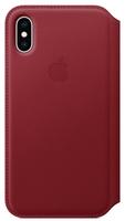 Чехол для телефона чехол apple leather folio iphone xs red mrwx2 купить по лучшей цене