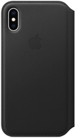 Чехол для телефона чехол смартфона apple leather folio iphone xs black mrww2 купить по лучшей цене
