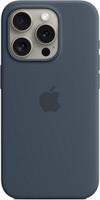 Чехол для телефона Apple MagSafe Silicone Case для iPhone 15 Pro (синий шторм) купить по лучшей цене