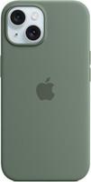 Чехол для телефона Apple MagSafe Silicone Case для iPhone 15 (кипарис) купить по лучшей цене