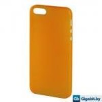 Чехол для телефона hama h 118923 apple iphone 5 ультра тонкий 0.4 мм пластик оранжевый купить по лучшей цене