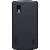 Чехол для телефона LG чехол e960 nexus 4 пластиковый тонкий + пленка nillkin super frosted черный купить по лучшей цене