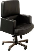 Офисное кресло (стул) Бюрократ Chief-Low Black купить по лучшей цене