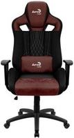 Офисное кресло (стул) AeroCool Earl Burgundy Red (черный/красный) купить по лучшей цене