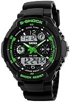 Наручные часы часы наручные мужские skmei 0931 1 черный зеленый купить по лучшей цене