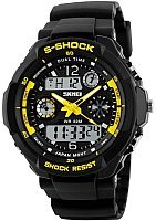Наручные часы часы наручные мужские skmei 0931 5 черный желтый купить по лучшей цене