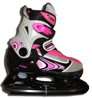 Коньки Fora хоккейные коньки zoom pink pw 223bp купить по лучшей цене