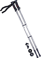 Лыжи палки скандинавской ходьбы berger longway 77 135 серый черный купить по лучшей цене