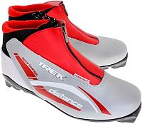 Лыжи Trek ботинки беговых лыж distance comfort sns серебро красный р 40 купить по лучшей цене