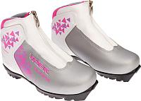Лыжи Trek ботинки беговых лыж olimpia comfort nnn серебристый розовый р 37 купить по лучшей цене