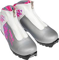 Лыжи Trek ботинки беговых лыж olimpia comfort nnn серебристый розовый р 35 купить по лучшей цене