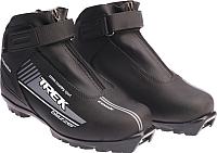 Лыжи Trek ботинки беговых лыж blazzer control nnn черный серый, р-р 40 купить по лучшей цене