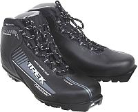 Лыжи Trek ботинки беговых лыж blazzer nnn черный серый, р-р 43 купить по лучшей цене