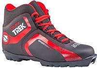 Лыжи Trek ботинки беговых лыж omni2 n черный красный, р-р 37 купить по лучшей цене