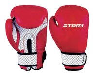 Перчатки для единоборств Atemi боксерские перчатки 02 005b red купить по лучшей цене