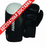Перчатки для единоборств Atemi боксерские перчатки ltb19009 black white р-р 10 oz. купить по лучшей цене