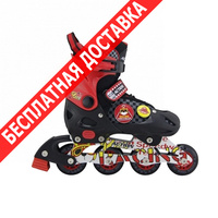 Роликовые коньки Vimpex Sport роликовые коньки pw-126 cj red р-р 33-36 купить по лучшей цене
