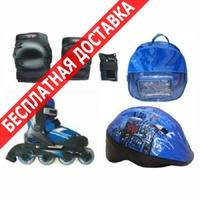 Роликовые коньки Vimpex Sport комплект роликовых коньков pw-121a blue р-р 39-42 купить по лучшей цене