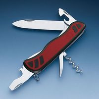 Складной нож victorinox nomad 0.8351.c черно красный купить по лучшей цене