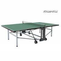 Теннисный стол всепогодный теннисный стол donic outdoor roller 1000 зеленый купить по лучшей цене