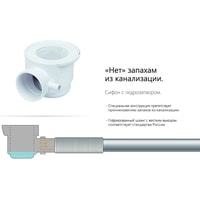 Душевая кабина Domani-Spa Delight 110 High 100x100 тонированное стекло/черный купить по лучшей цене
