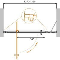 Душевая кабина Cezares MOLVENO-BA-11-100+30-C-Cr-IV купить по лучшей цене
