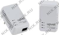 Сеть по электропроводке (Powerline) UPVEL UA 251PK Powerline AV Adapter 2 адаптера 1UTP 10 100Mbps 500Mbps купить по лучшей цене