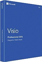 Программное обеспечение Microsoft специализированное по visio professional 2016 windows d87 07114 купить по лучшей цене