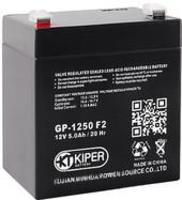 Аккумулятор kiper gp 1250 f2 12в 5 а ч купить по лучшей цене