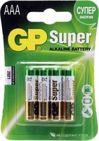 Аккумулятор GP батарейки ultra super 24au 24a 4 шт купить по лучшей цене