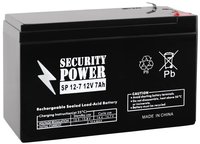 Аккумулятор аккумулятор ибп security power sp 12 7 f1 12в 7 а ч купить по лучшей цене