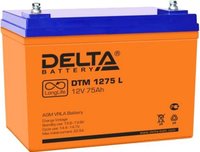 Аккумулятор аккумулятор ибп delta dtm 1275 l 12в 75 а ч купить по лучшей цене