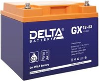 Аккумулятор аккумулятор ибп delta gx 12 33 12в 33 а ч купить по лучшей цене