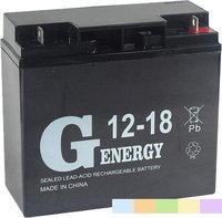 Аккумулятор Energy аккумулятор ибп g 12 18 12в а ч купить по лучшей цене