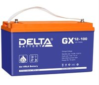 Аккумулятор аккумулятор ибп delta gx 12 100 12в 100 а ч купить по лучшей цене