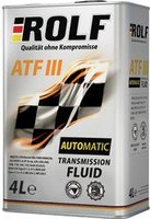 Трансмиссионное масло ROLF ATF III 4л купить по лучшей цене